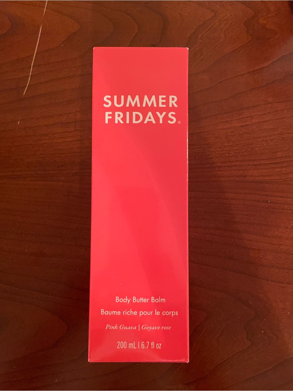 Summer Fridays Pink Guava Body Butter Balm - Bright Pink Packaging